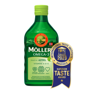 Möller's Omega-3 Levertraan Appel 250ml