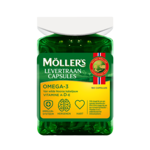 Möller's Omega-3 Lebertran-Kapseln 160 Kapseln